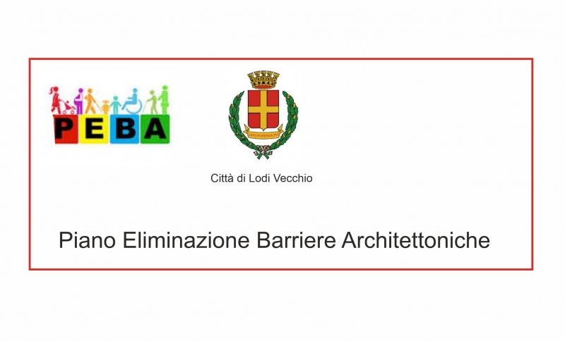 Piano eliminazione barriere architettoniche