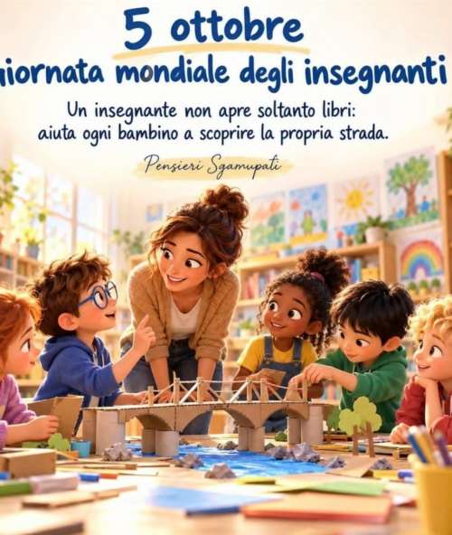 Giornata mondiale degli insegnanti