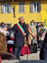 30 gennaio Cerimonia di posa delle Pietre d'inciampo a Lodi Vecchio, il Sindaco Lino Osvaldo felissari