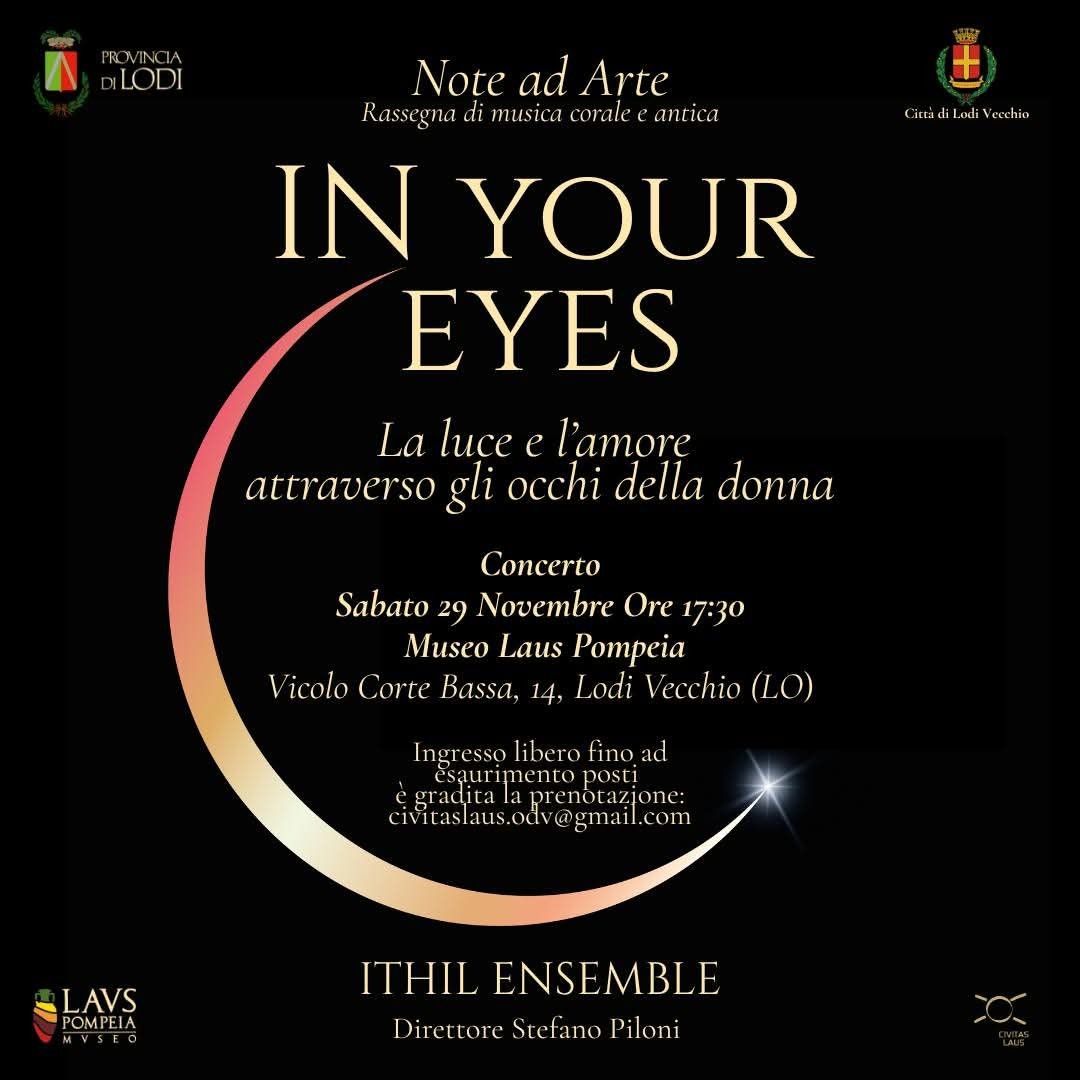 In your eyes - note ad arte