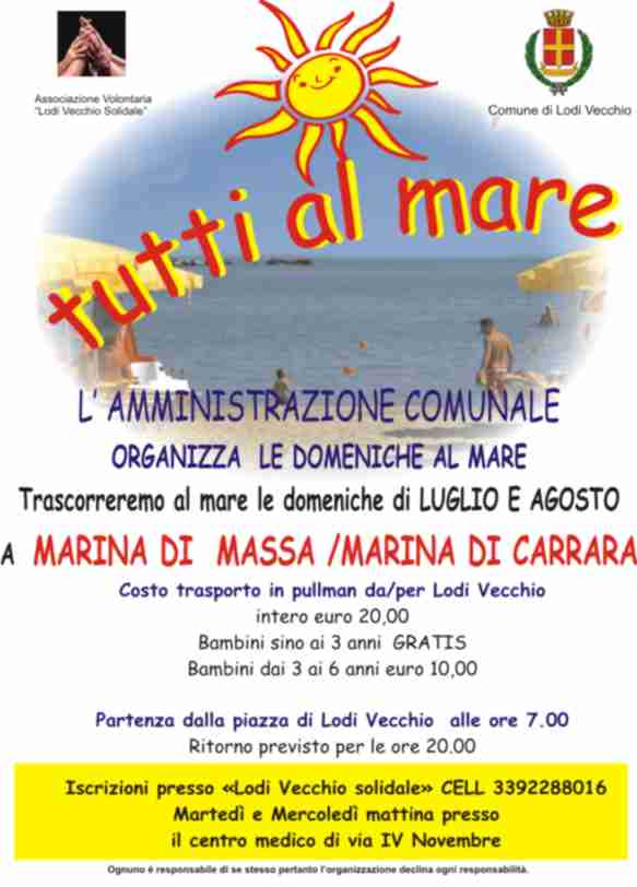 tutti al mare